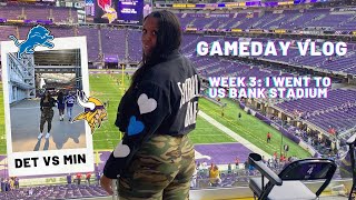 Come With Me to Minnesota for the Detroit Lions vs Minnesota Vikings…