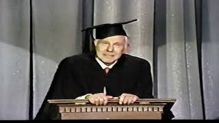 Tonight Show-Graduation bit (with partial monologue tacked on to beginning); June 14, 1989