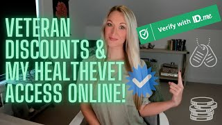 How to Create an ID.me Account for Veterans & Military - My HealtheVet Access- Discounts & More!