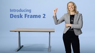 Desk Frame 2 – the intuitive frame solution - with Desk Panel DPG