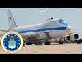 US Air Force. Inside a Boeing E-4B Nightwatch doomsday aircraft.