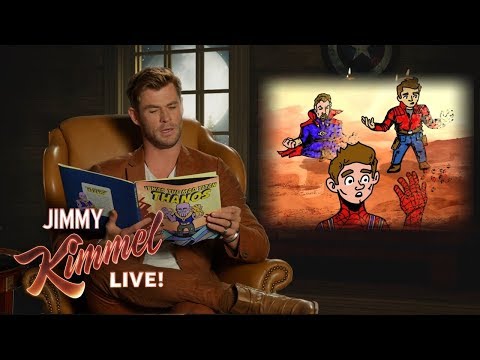 Avengers Cast Reads New Thanos Children S Book Video Summary And Q A