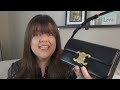 celine quality issues teen triomphe u0026 mini triomphe bag