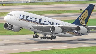 30 BIG PLANE TAKEOFFS from ABOVE | Plane Spotting at Hong Kong Airport [HKG/VHHH
