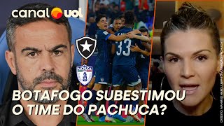 BOTAFOGO: ARTUR JORGE ERROU AO POUPAR TITULARES CONTRA O PACHUCA? ALICIA KLEIN QUESTIONA ESCOLHAS!