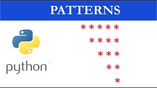 Inverted Mirrored Right-angle Triangle star Pattern in Python - Python Patterns