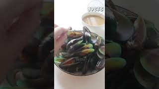 Steamed Mussels with Garlic | Món ngon từ Vẹm xanh  #shorts