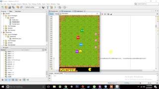 Packman 2D java
