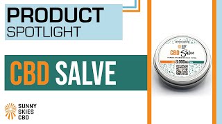 Product Spotlight: CBD Salve