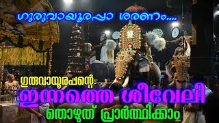 ഗുരുവായൂർ ക്ഷേത്രത്തിലെ ശീവേലിയും പ്രഭാത കാഴ്ച്ചകളും | 11/01/2025 | Guruvayur Temple Morning Shiveli