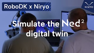 RoboDK x Niryo : Program offline and simulate the Ned2 ecosystem