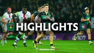 Highlights // Northampton Saints v Leicester Tigers