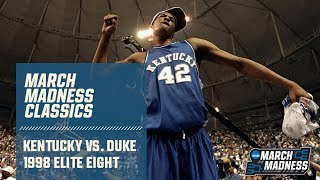 Kentucky vs. Duke: 1998 Elite Eight | FULL GAME