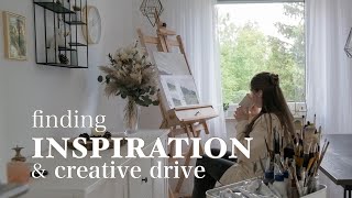 Finding Inspiration And Creative Drive | Art Vlog | Landscape Painting | Nature | Verena_ruh