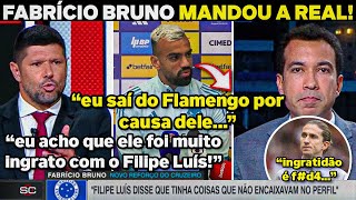 TRETA PESADA! FABRÍCIO BRUNO MANDOU A REAL SOBRE SUA SAÍDA DO FLAMENGO - IMPRENSA DEBATE A POLÊMICA!