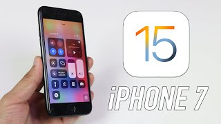 Как работает iPhone 7 на iOS 15?