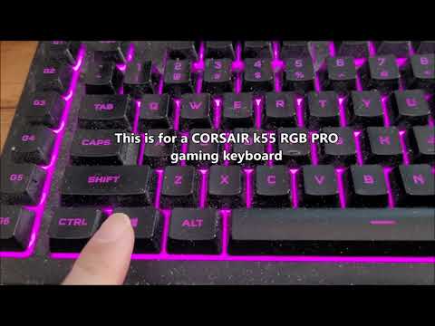 WINDOWS 10 Button Keyboard Not Working - Corsair K55 RBG PRO - FIXED ...