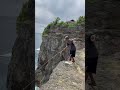 insane cliff fishing 50m fishing cliff fyp travel