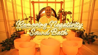 Remove Negative Energy Now - 99.9% Quartz Crystal Singing Bowl Cleansing Sound Bath