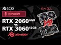 GPU comparison - 3060 vs 2060 in Blender | Disappointed with 4060 Ti price? | Lucid Man Studio