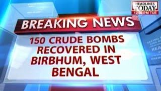 150 crude bombs recovered in Birbhum, two arrested