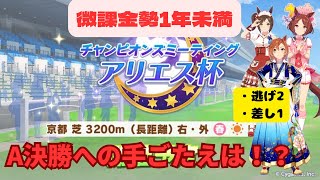 【ウマ娘アリエス杯Aリーグ】プラチナ2冠目に向けて予選配信！微課金1年目でどこまでいける！？