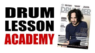 Drum Lesson Academy - DRUMMER Mag Issue 97 Maximising your Foot Technique