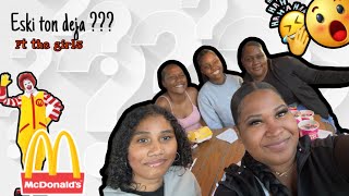 Eski ton deja/ Question avec shiana,ishia,Gwen\u0026 queenie🤣😱 #mcdonalds