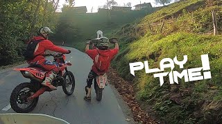 Motocross VS Enduro - Motorcycle Freestyle | Stunts | GoPro Hero