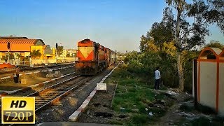 Extremely furious JHS WDM-3A thunders through MML | 15547 JYG-LTT Jansadharan | INDIAN RAILWAYS |