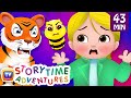 The Clever Goat, The Smart Rabbit & More Stories - ChuChuTV Storytime Adventures Collection