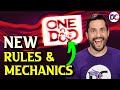 New One D&D Rules and Mechanics Changes from the Unearthed Arcana