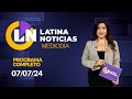 LATINA EN VIVO: EDICIÓN MEDIODÍA - DOMINGO 14 DE JULIO DE 2024