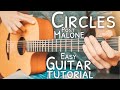 circles post malone guitar tutorial // circles guitar // guitar lesson #725