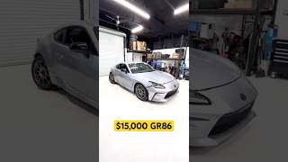 How to get a GR86 for 15k   #automobile #car #salvagecars #repair #toyota #brz #auction #crash