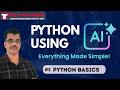 Python Using AI for Beginners  | Learn Coding Faster with AI | Lecture #2
