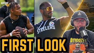 Russell Wilson NOT Who Steelers Watching at Camp