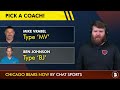 chicago bears head coaching search tracker ben johnson mike vrabel more interview requests news