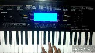 Raajali from 2.o theme music in keyboard
