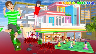 Yuta Pusing Banjir Lava Zombie Berubah Jadi Kodok 🐸Mio Kabur Naik Balon Panda 🪅 Sakura Simulator