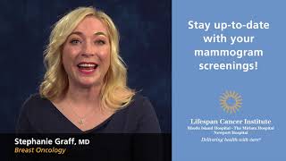 Stay up-to-date with your mammogram screenings!