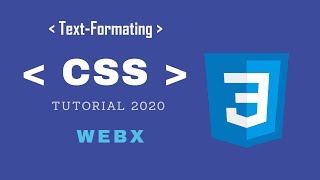 #html #CSS | Text-Formatting | 2020
