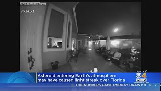 Asteroid Entering Earth's Atmosphere May Have Caused Light Streak Over Florida