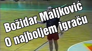 Božidar Maljković - najbolji igrač