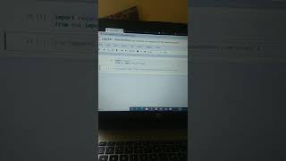 Web Scraping Using Python. Tutorial link in description box #python #pythonprogramming