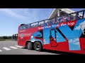 【4k前面展望】富山地方鉄道 sky bus toyama 屋根なし2階建てバス射水コース