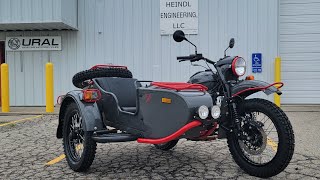 2024 Ural Red Sparrow 2WD Sidecar Motorcycle