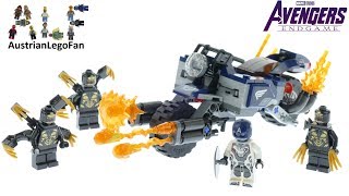 Lego Avengers Endgame 76123 Captain America Outriders Attack Speed Build