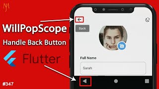 Flutter Tutorial - Handle Back Button Pressed | WillPopScope Widget