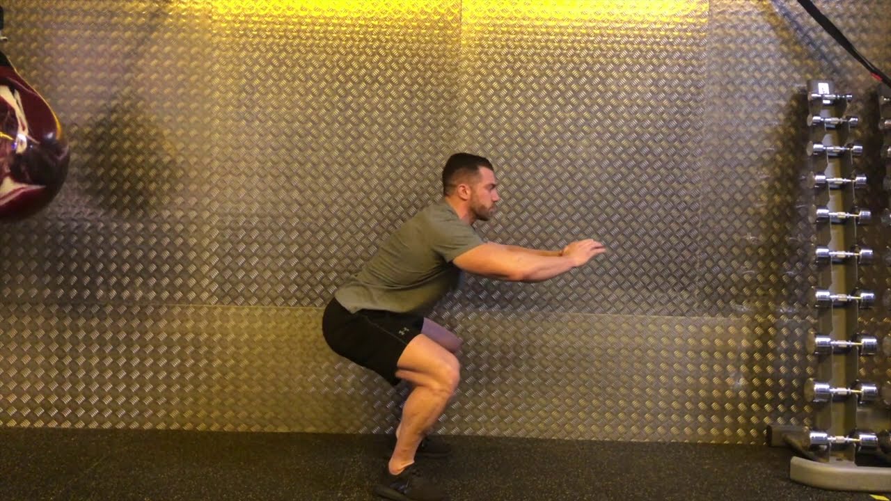 Bodyweight Squat Pulses Youtube